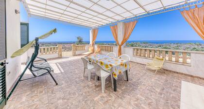 Villa "Villetta Relax" avec vue sur mer, jardin privé et climatisation