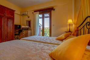 2 chambres, Wi-Fi, literie fournie