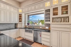 Fridge, microwave, oven, stovetop - Hacienda Foothills Mansion (Tucson)