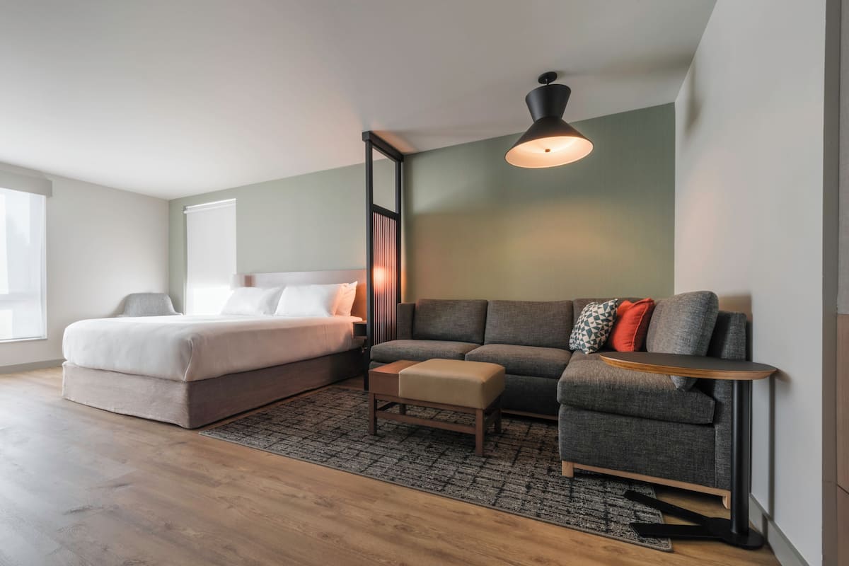 Premium bedding, in-room safe, blackout curtains, iron/ironing board