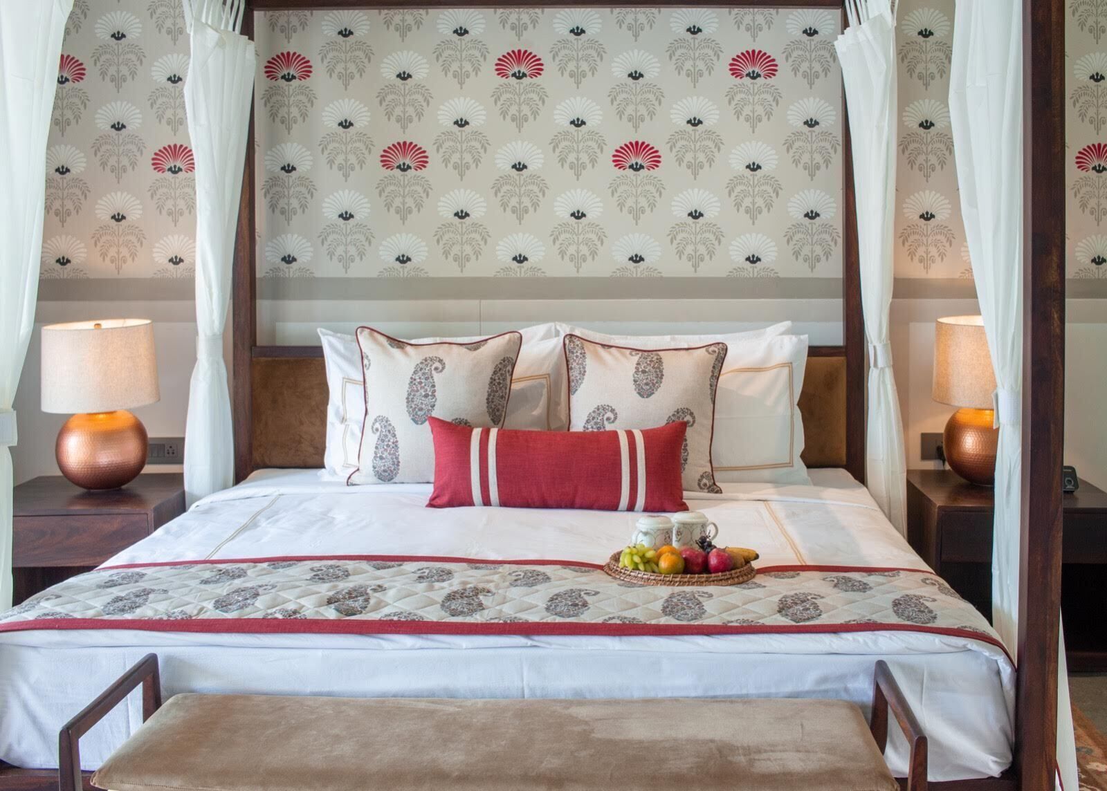 Luxury Villa, Private Pool (with Courtyard) | 1 bedroom, minibar, in-room safe, desk