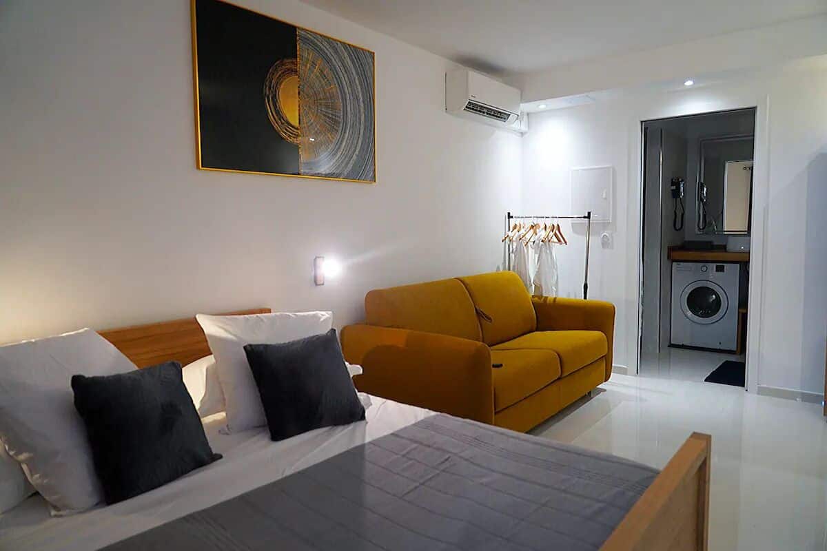 Suite Cherry | 1 多间卧室、熨斗/熨衣板、免费 WiFi、床单