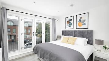 1 bedroom, iron/ironing board, Internet, bed sheets