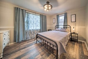 2 Schlafzimmer, Schreibtisch, Bügeleisen/Bügelbrett, WLAN