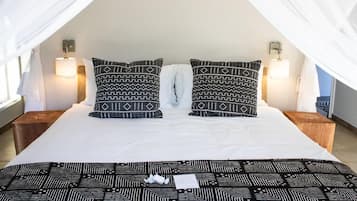Habitación doble Premier | Ropa de cama de alta calidad y camas con pillow-top