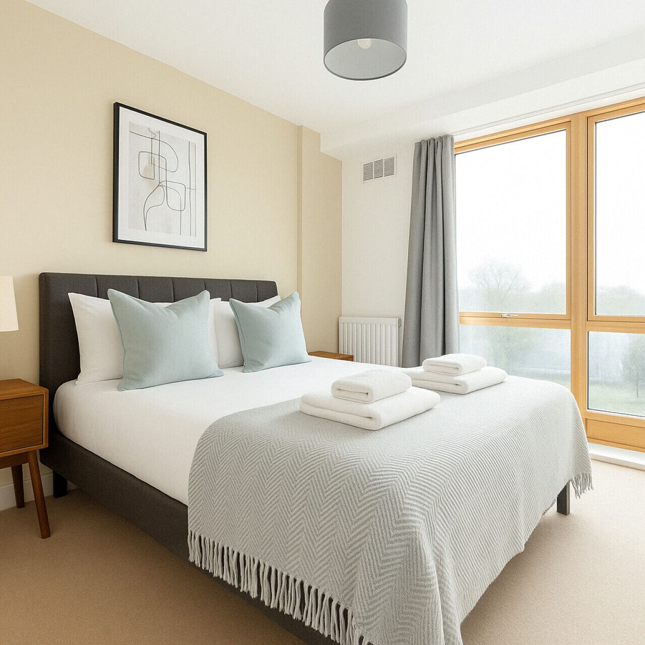 Iron/ironing board, free WiFi, bed sheets