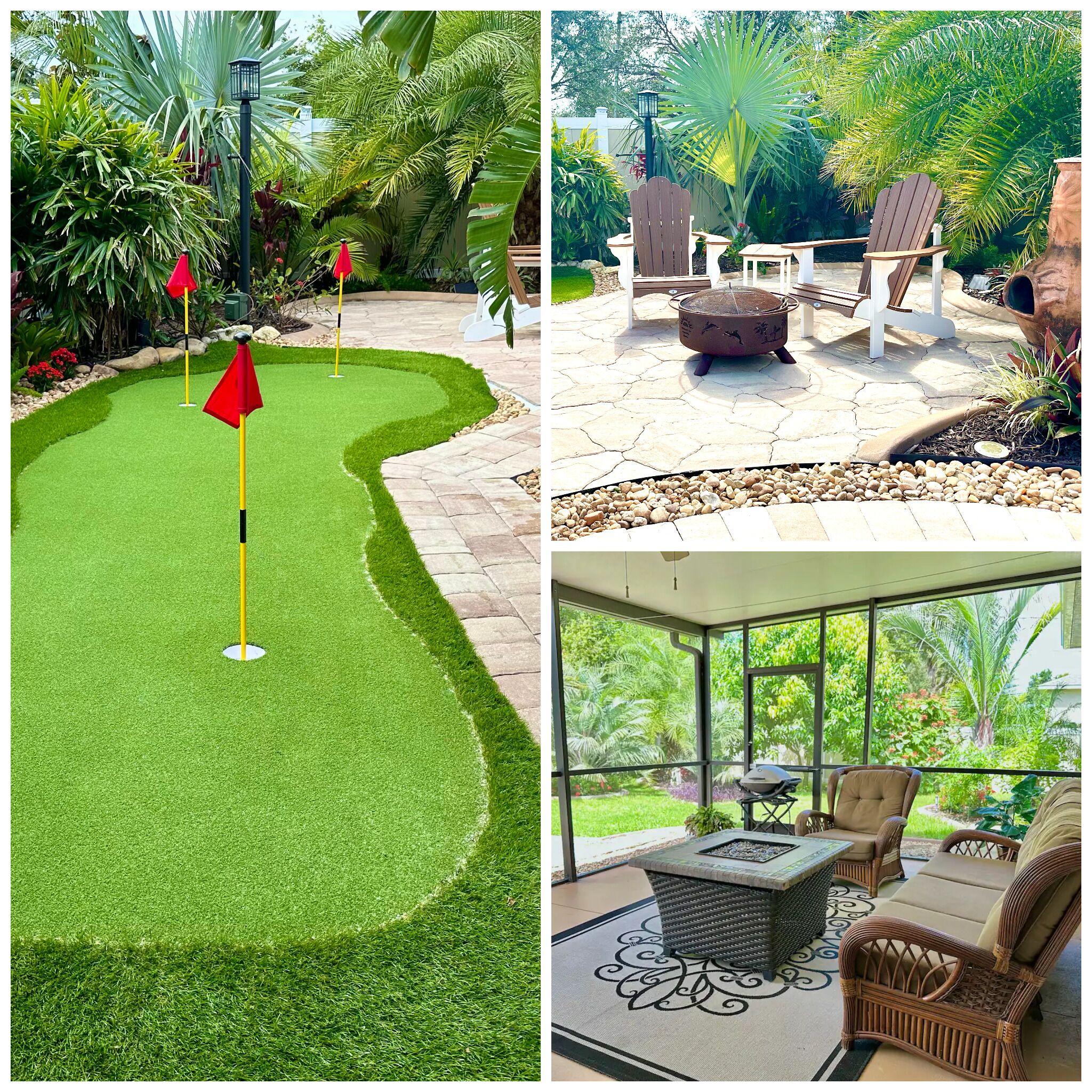 New! Tropical retreat! Warm Mineral Springs & Gulf beaches!