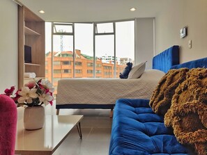 1 室のベッドルーム、アイロン / アイロン台、WiFi