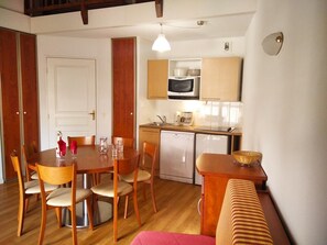 Dining - 1st floor, view ski slopes, fitness, swimming pool, terrace, tv, ski locker, 52m², Barèges/La Mongie (La Mongie)