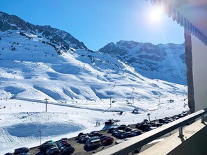 Blick von der Unterkunft