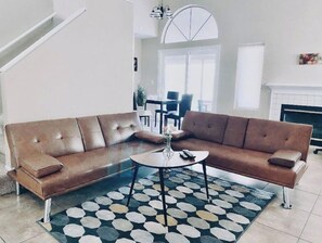 TV connectée, cheminée