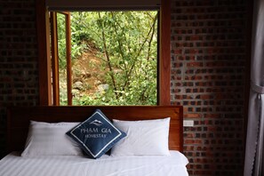 Family Double Room, 1 Bedroom, Private Bathroom, Mountain View | Premium bedding, down comforters, free minibar items