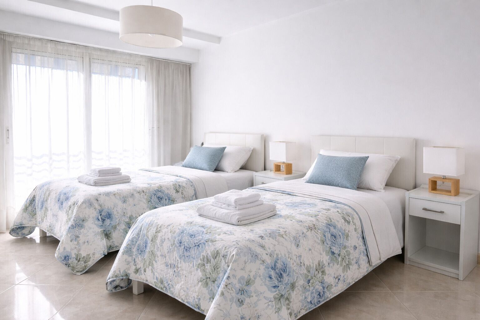 2 bedrooms, iron/ironing board, free WiFi, bed sheets