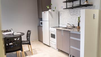 Standard Apartment | Private kitchen | Microwave, oven, electric kettle, rice cooker