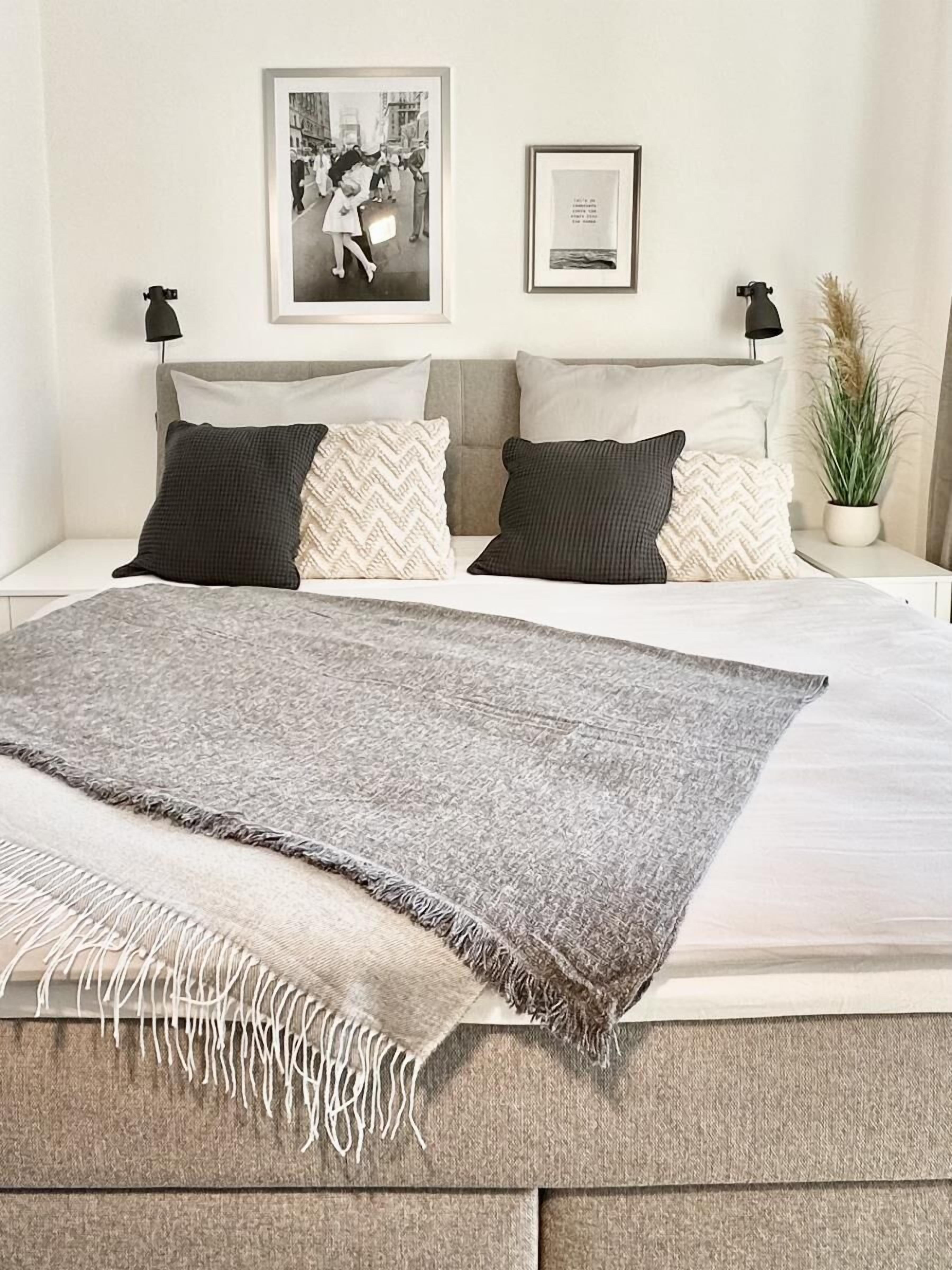 3 Schlafzimmer, Schreibtisch, Reisekinderbett, kostenloses WLAN