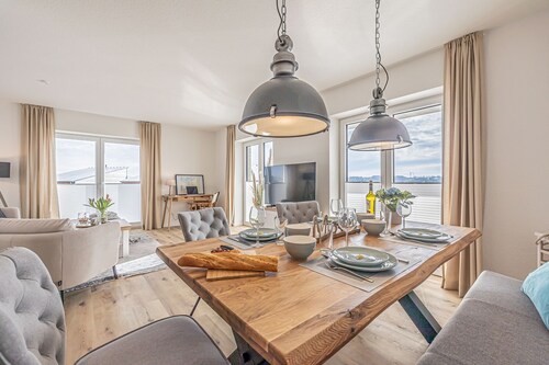 Fjord-Koje 3  - Dusche, Balkon, Gartenmöbel, Fußbodenheizung, Parkplatz