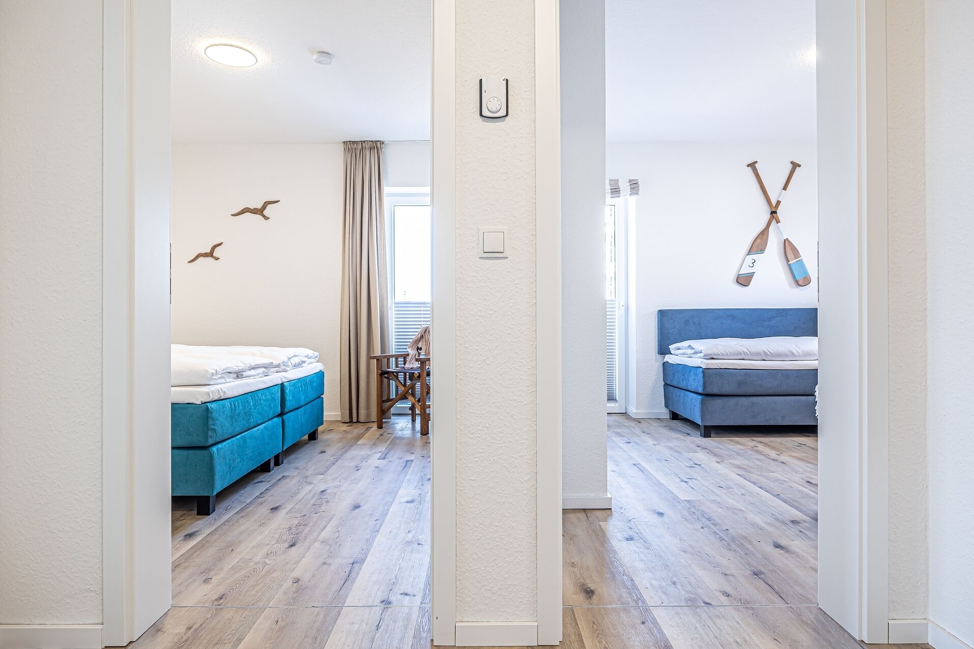 2 Schlafzimmer, Reisekinderbett, kostenloses WLAN, Bettwäsche