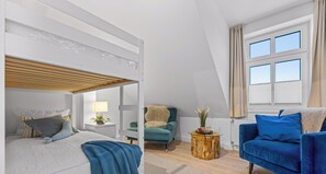 2 chambres, fer et planche à repasser, Wi-Fi gratuit