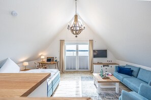 1 soveværelse, skrivebord, weekendseng, gratis Wi-Fi