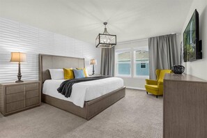 5 bedrooms, travel cot, WiFi, bed sheets