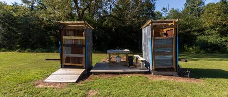 Àrea exterior de l'allotjament