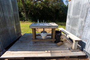 Restauration en plein air