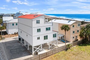 Exterior - Inlet Beach Dream - East 30A, Gulf View, Near Shops + Dining, Steps to the Sand! (Inlet Beach)