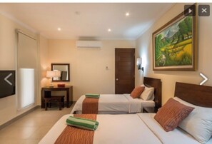 2 bedrooms, in-room safe, travel crib, free WiFi