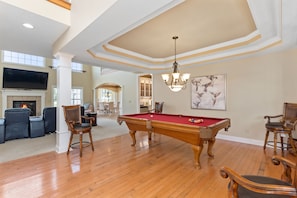 Games room - McKeever Mansion-9,000 sq ft. Perfect for corporate, families, or special events (Williamsburg)
