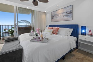 2 bedrooms, desk, iron/ironing board, travel cot