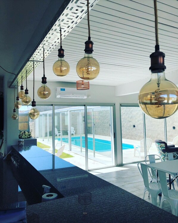 Piscine couverte, piscine chauffée