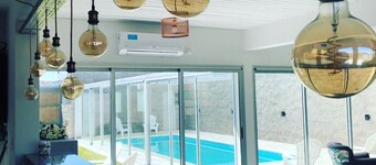 Cozy house with pool, 10 minutes from the beach and the center