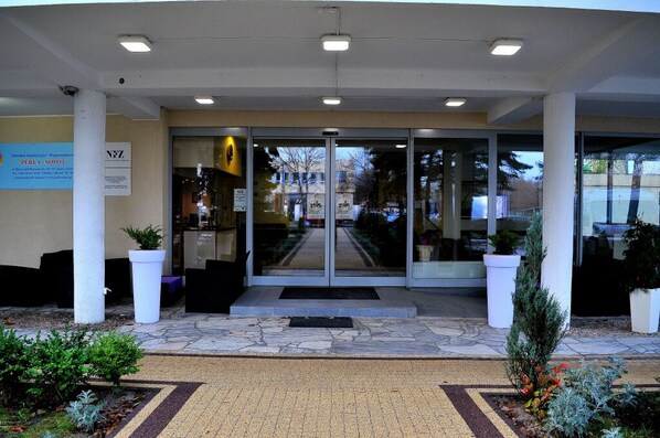 Façade de l’hébergement