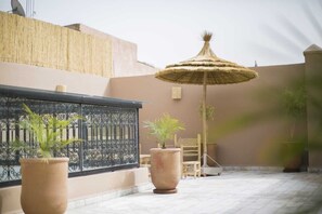 Terrace/patio - Riad Sabria   (Marrakesh)