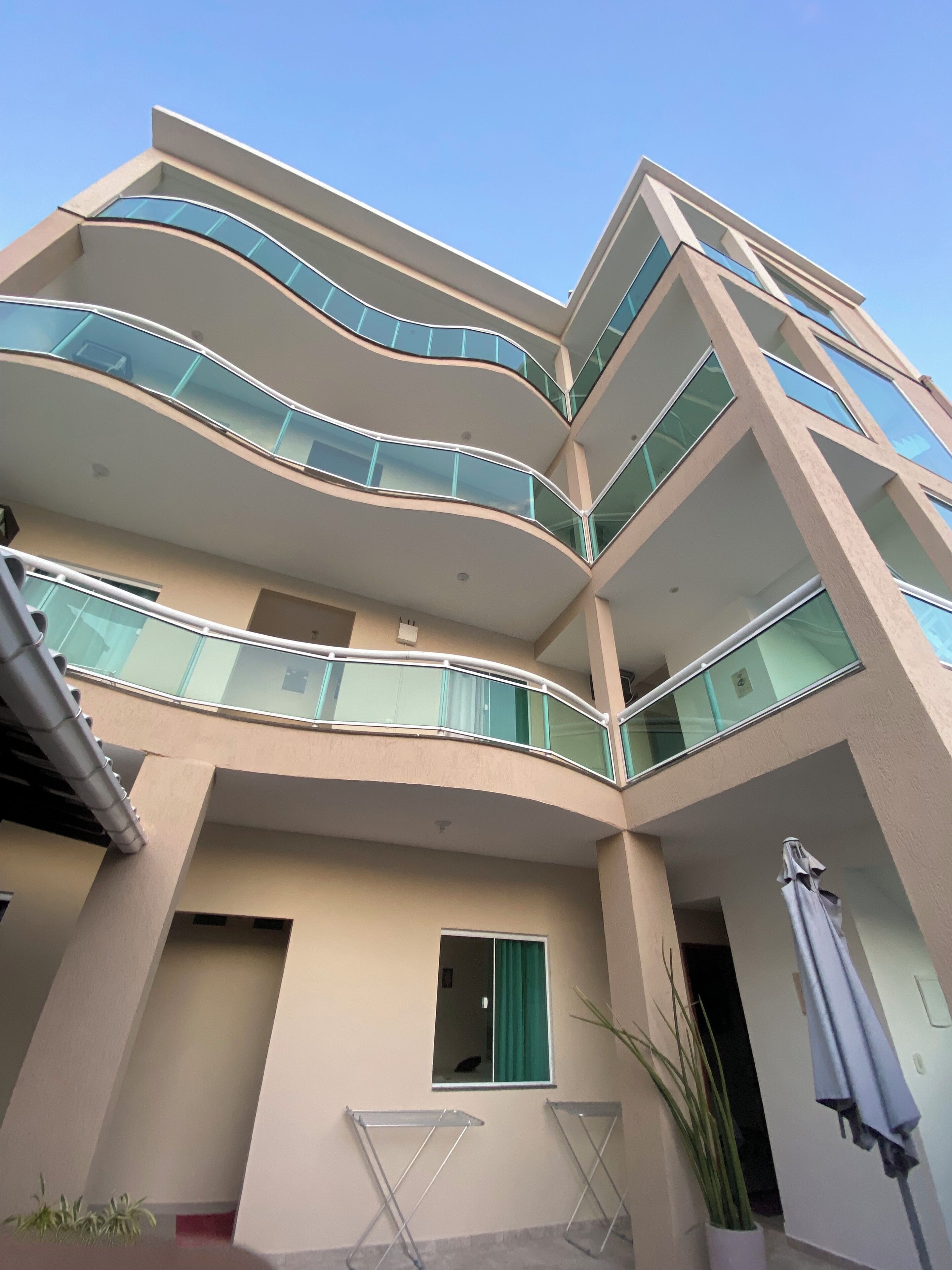 Fassade der Unterkunft