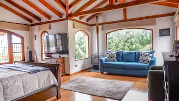 Suite exclusiva | Sala d'estar | Llar de foc i terres tèrmics