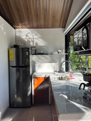 Fridge, microwave, stovetop, coffee/tea maker - Studio in Ojochal, stunning!! (Ojochal)