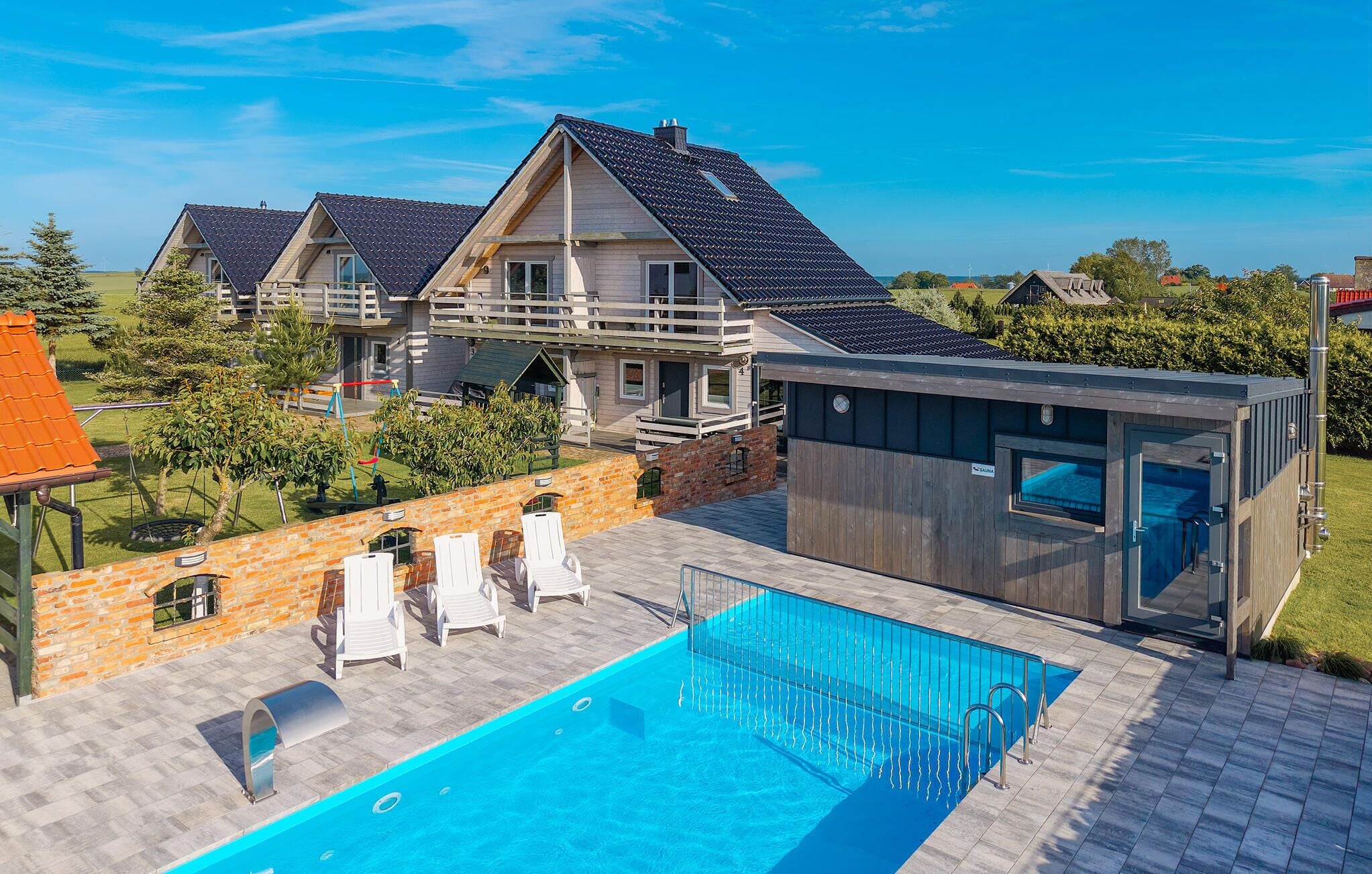 Piscine chauffée