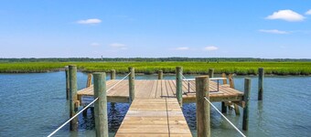 Lighthouse Estates #8 | Pool, Lighthouse Views, Pier & Pet Friendly East Side Retreat