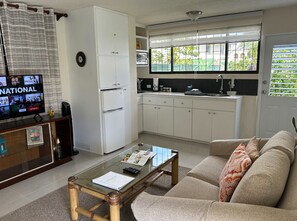 Smart TV - The Bajan Nook - Charming One Bedroom Apartment on the South Coast (Bridgetown)