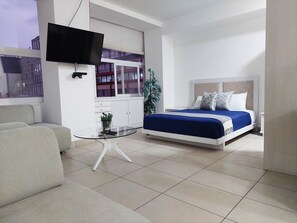 1 dormitorio, Internet, ropa de cama