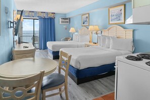 1 bedroom, iron/ironing board, free WiFi, bed sheets - Recently Renovated Oceanfront Double Full Suite! Sea Mist 20909- Sleeps 2-4 Guests! (Myrtle Beach)