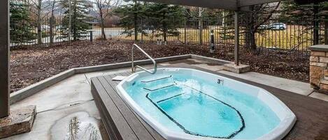 Condo, 1 Bedroom | Outdoor spa tub