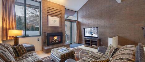 Appart'hôtel, 3 chambres | Coin séjour