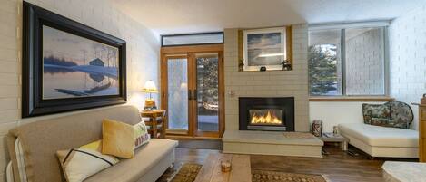 Leilighet, 1 soverom | Oppholdsområde