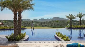 Außenpool, Cabañas (kostenlos), Sonnenschirme