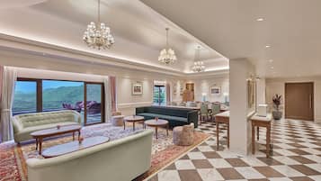 Suite, 1 King-Bett (Grand Presidential Suite) | Hochwertige Bettwaren, Daunenbettdecken