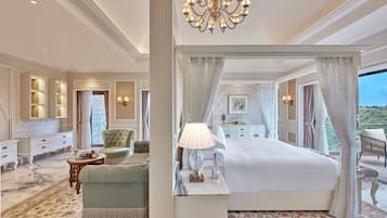 Suite, 1 Katil Raja (King) (Grand Presidential Suite) | 1 bilik tidur, peralatan tempat tidur premium, gebar bulu kapas
