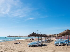 Accommodatie ligt op het strand