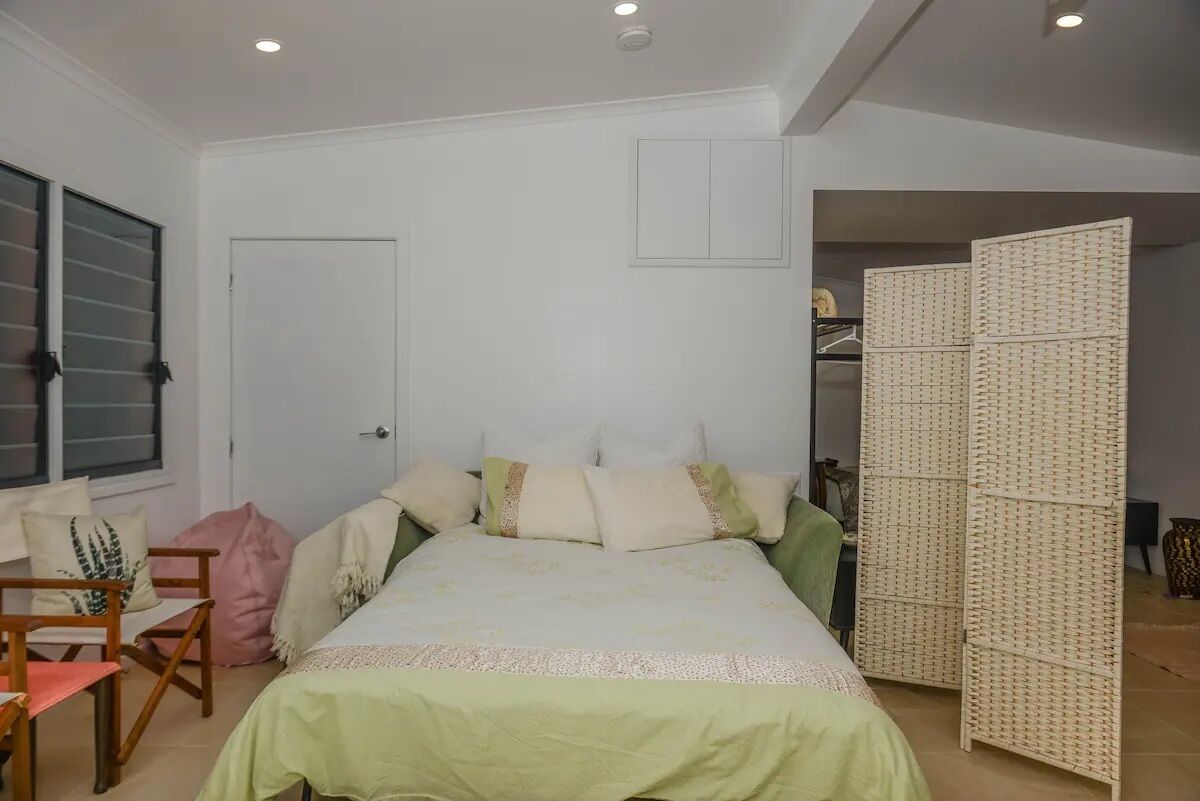 1 chambre, fer et planche à repasser, Wi-Fi gratuit, draps fournis